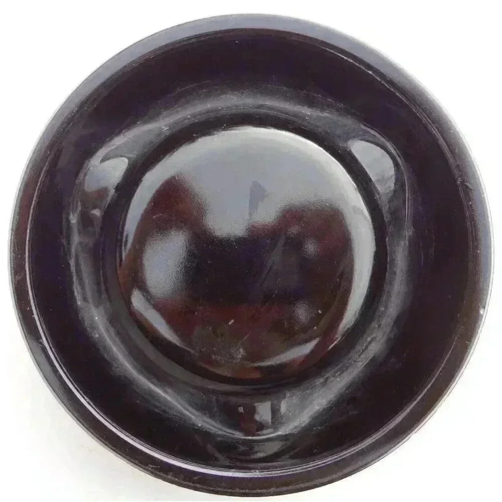 Vintage LARGE Black SANDEMAN PORT AND SHERRY ASHTRAY